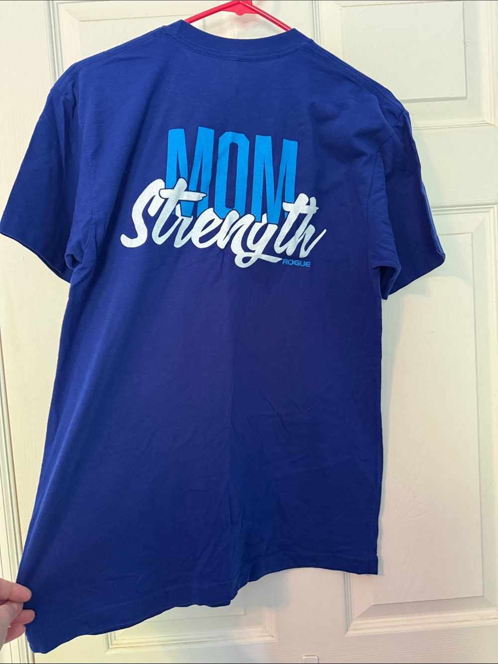 Rogue Royal Blue MOM Strength Graphic Tee